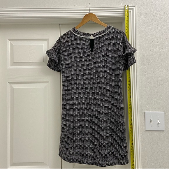 T H M L black and white knit dress size medium - Picture 2 of 7